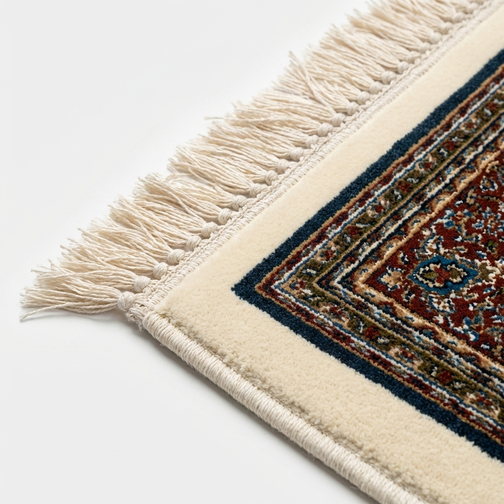 Täbriz Perserteppich – Maschinell – 225 × 150 cm – Creme/Braun