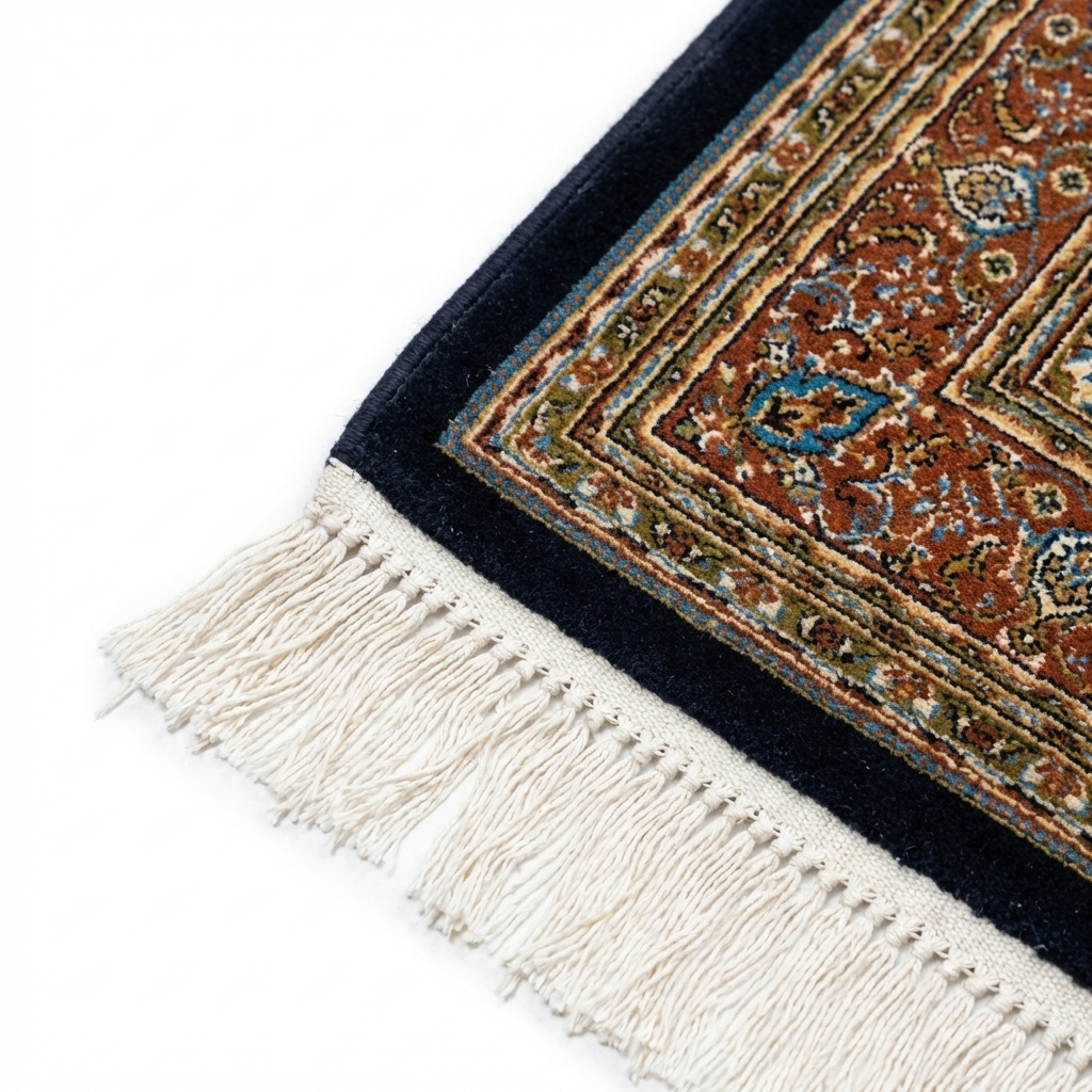 Täbriz Perserteppich maschinell – 225 × 150 cm – Dunkel mit Medaillon