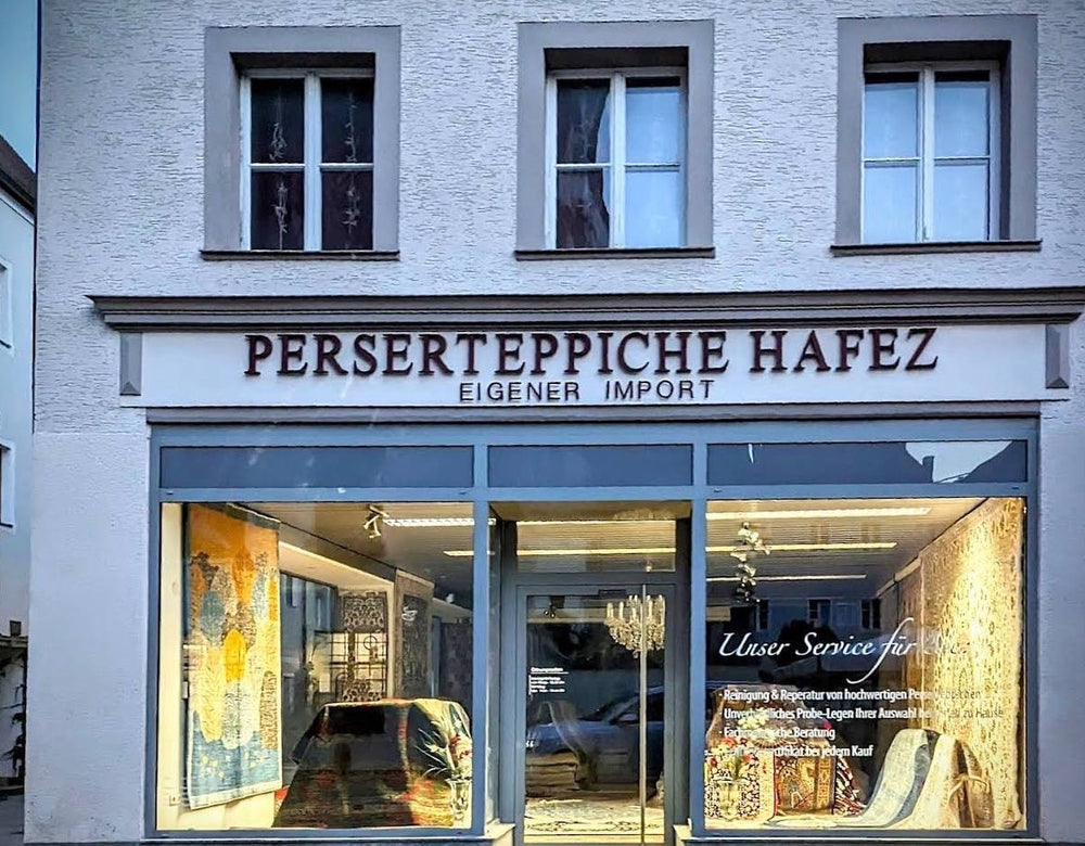 Ladengeschäft Perserteppiche Hafez, Obere Bachgasse 2 in der Weidener Altstadt
